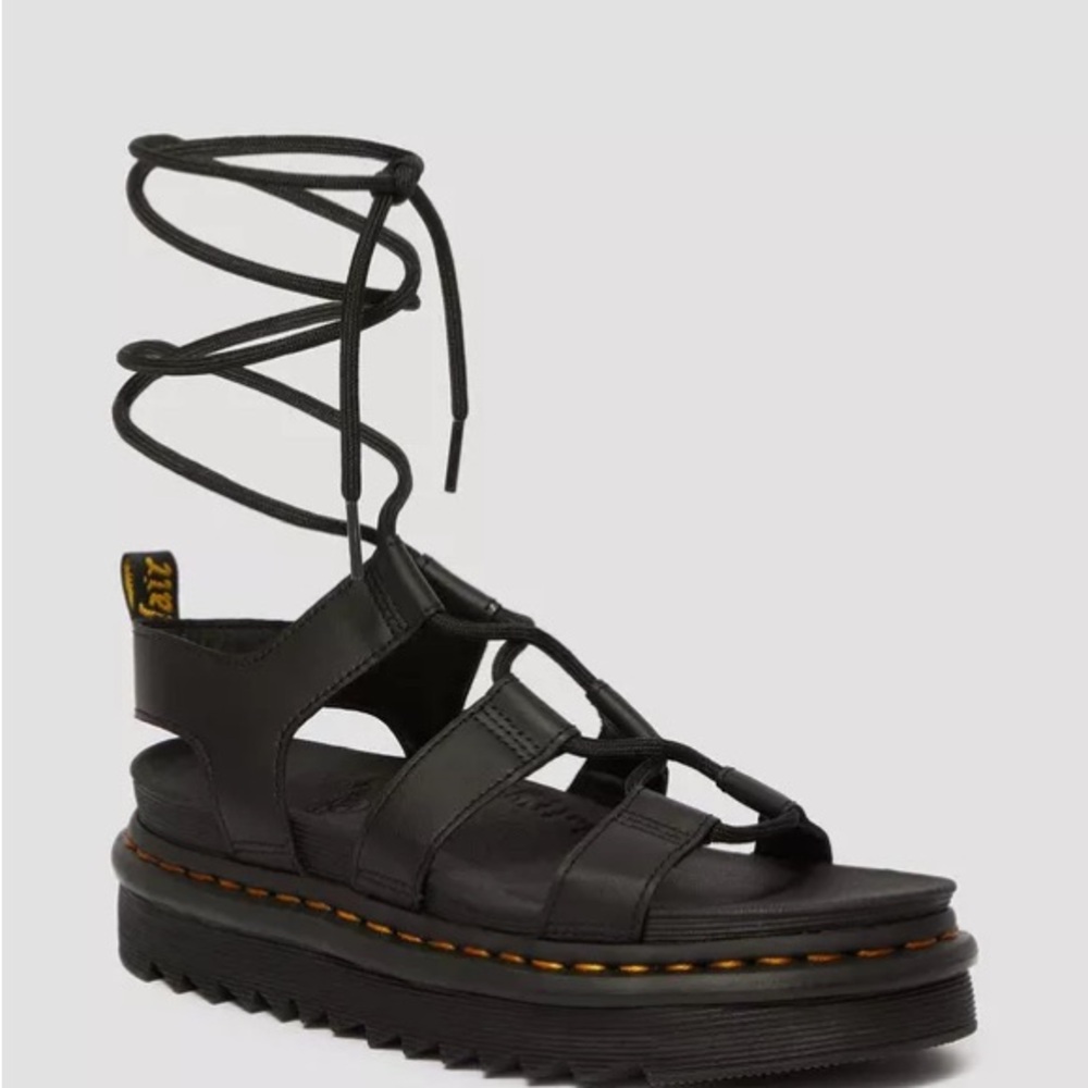 Dr. Martens Black Nartilla Sandals